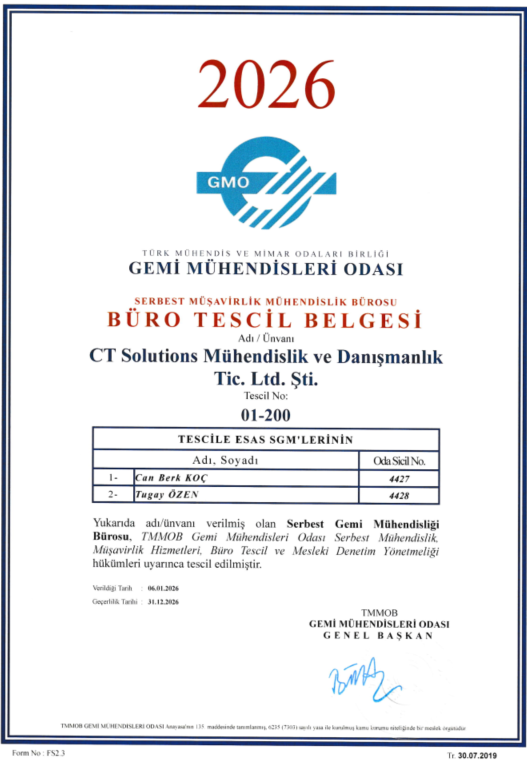 Office Registration Certificate